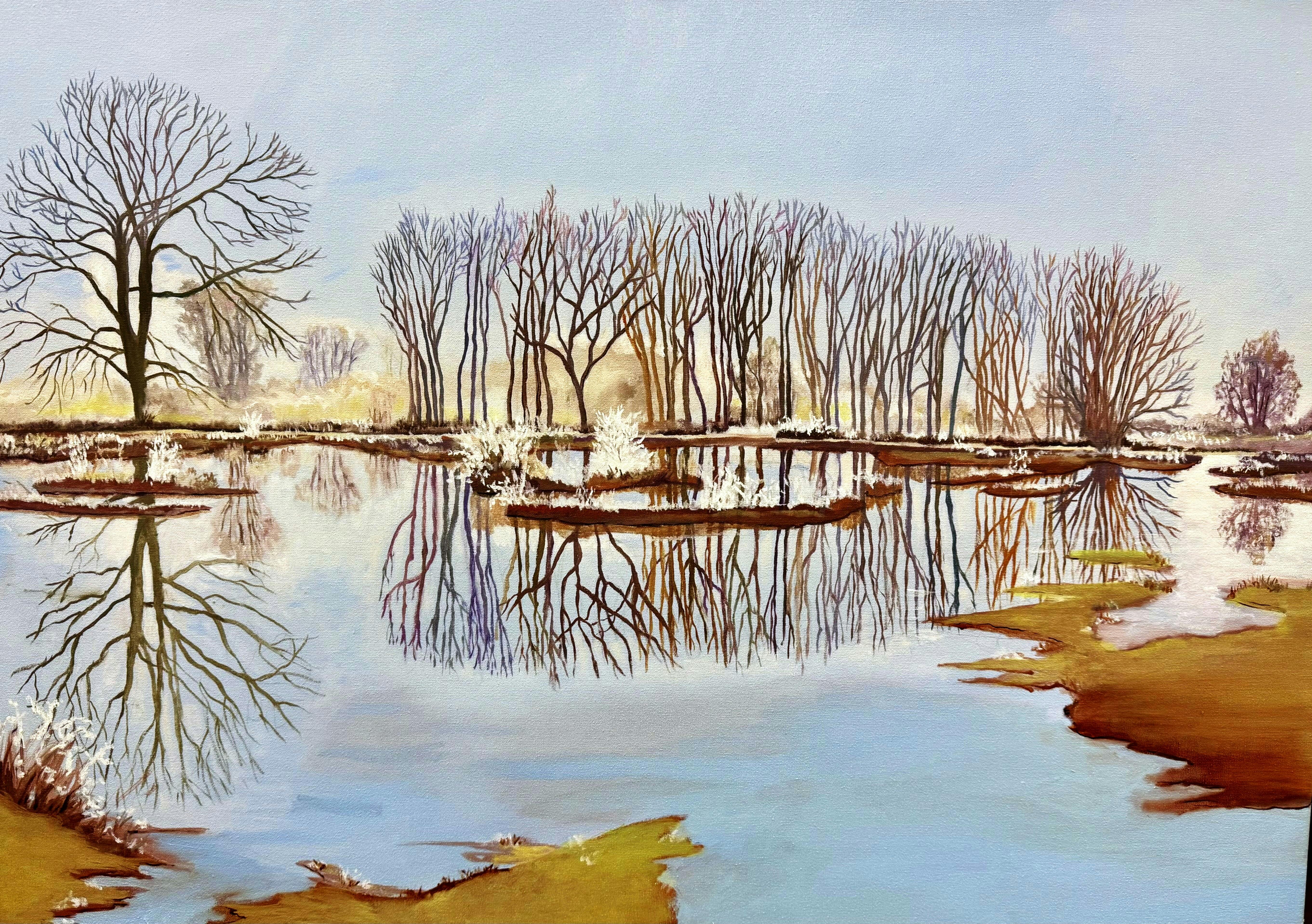 Expositie Kleurrijk Paradijs van Doro Krol in Zicht Kunstruimte Persingen