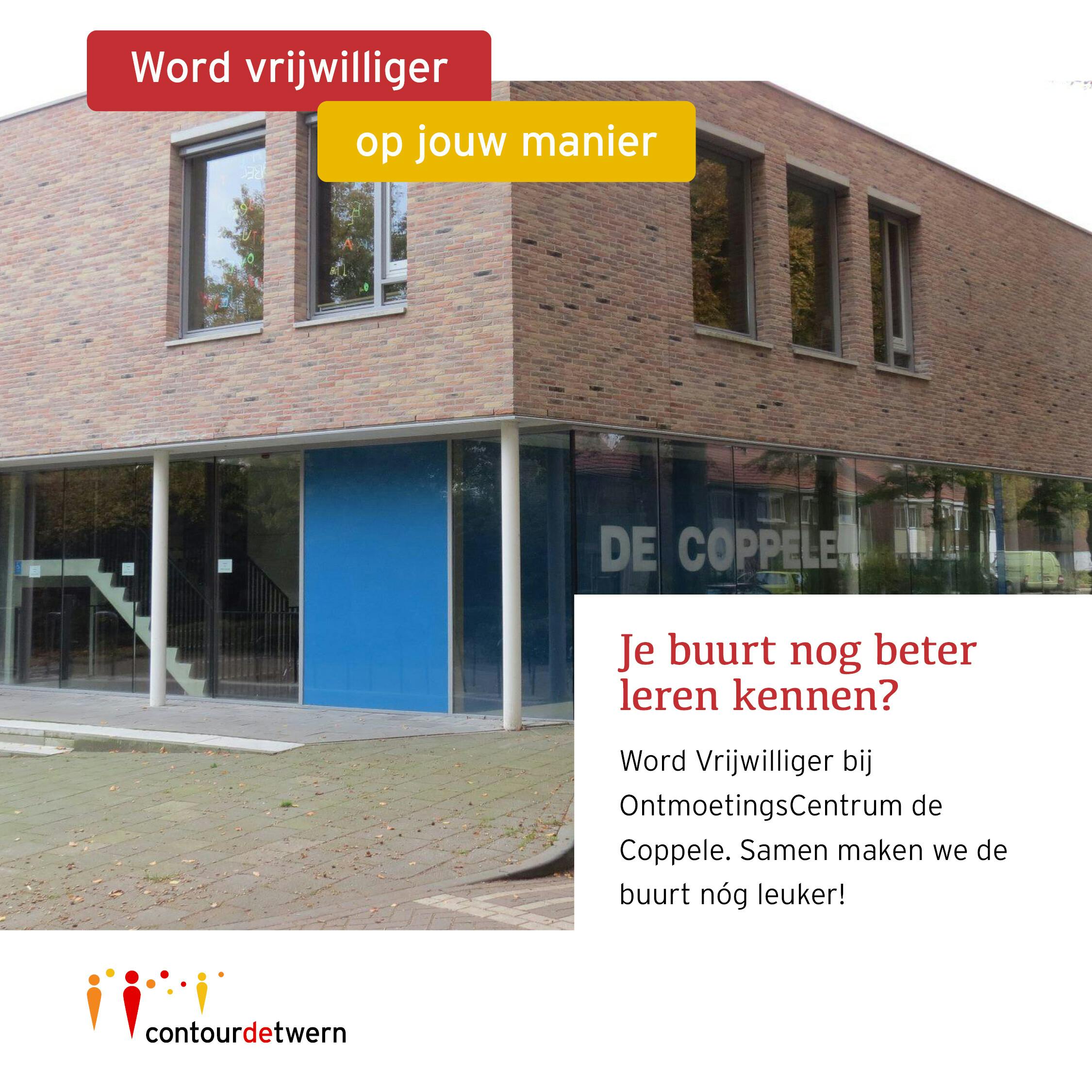 Je Buurt Beter Leren Kennen? Word Vrijwilliger bij de Coppele!