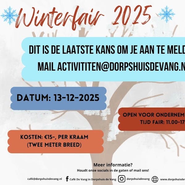Beleef de winterfair 2025