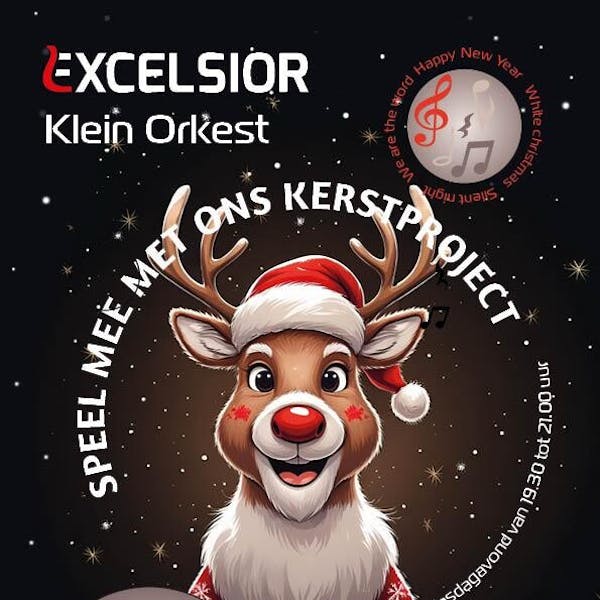 Doe mee met het Muzikale Kerstproject van Excelsior's Klein Orkest