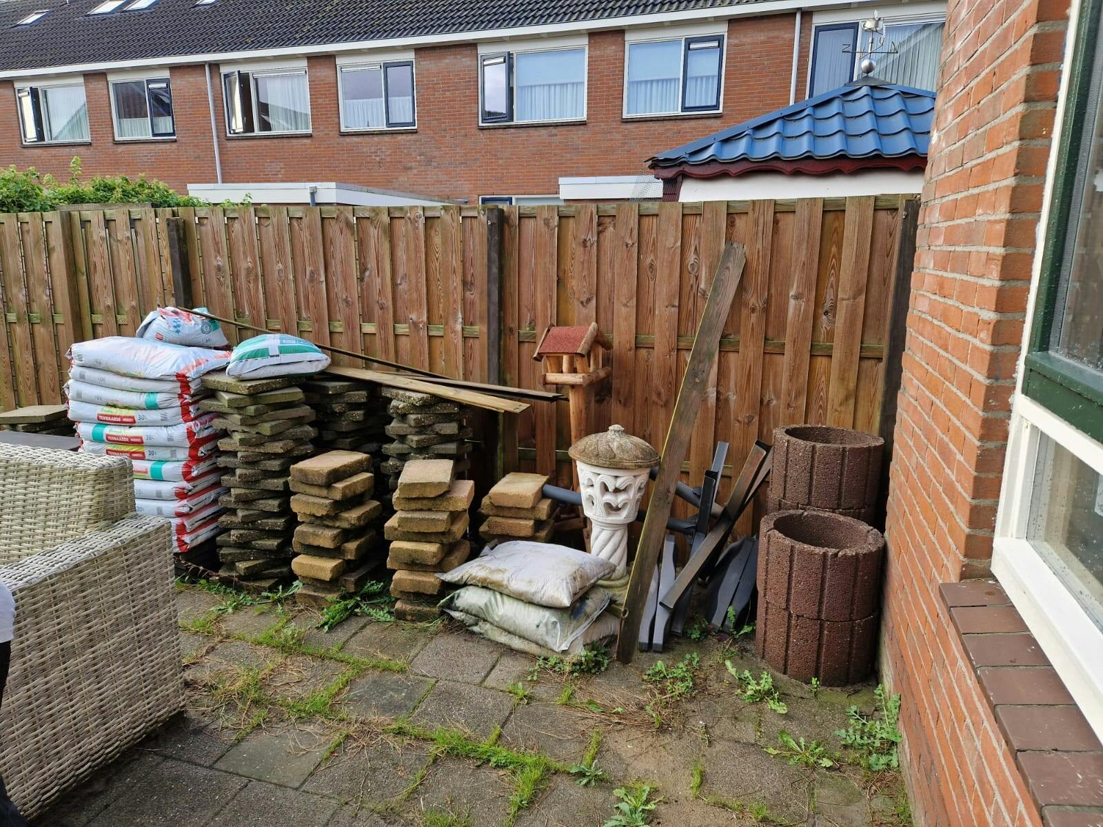 Gratis tegels op te halen