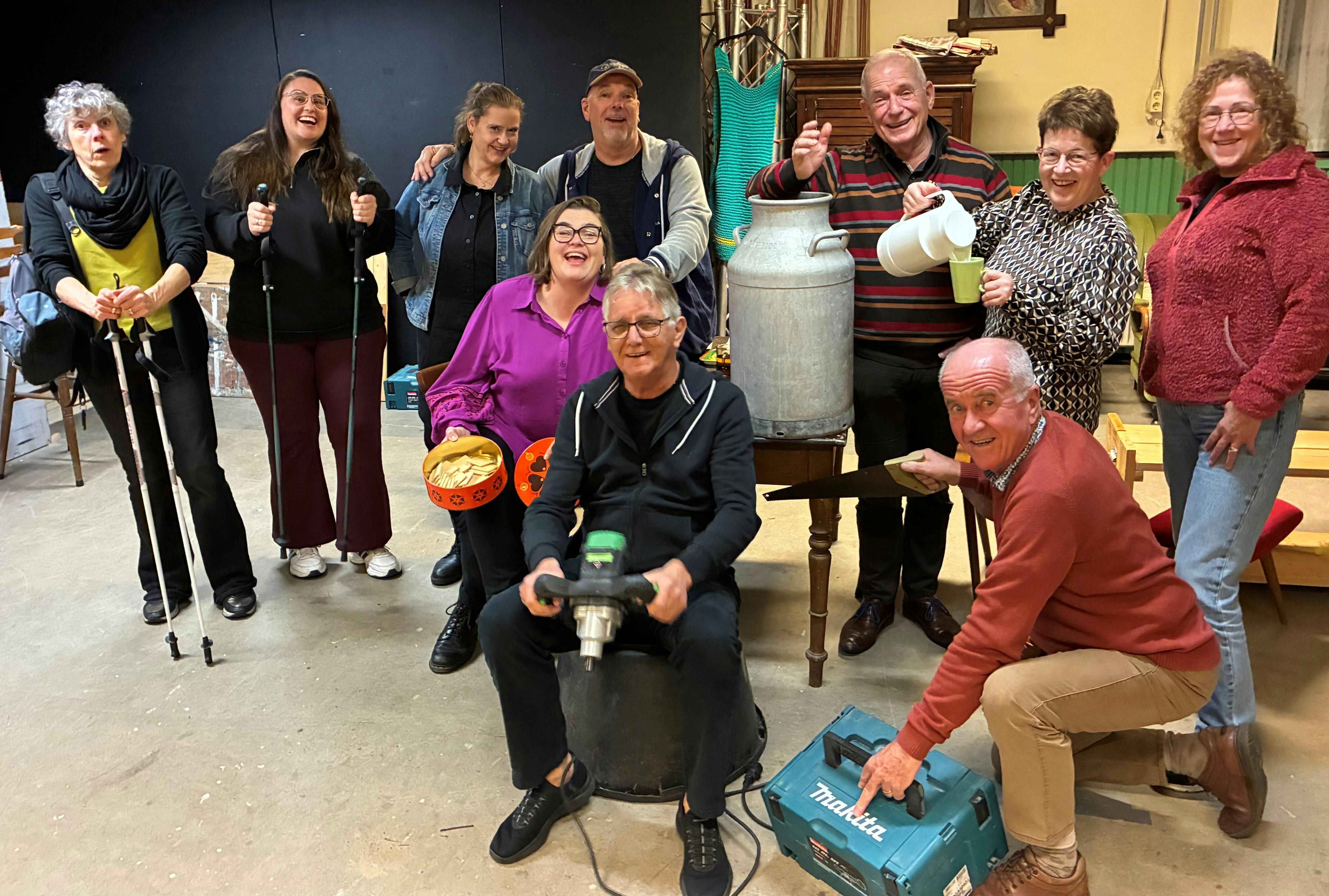 Beleef een hilarische toneel voorstelling