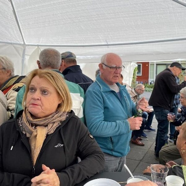 Bewoners van de Zilvervloot genoten van bijeenkomst