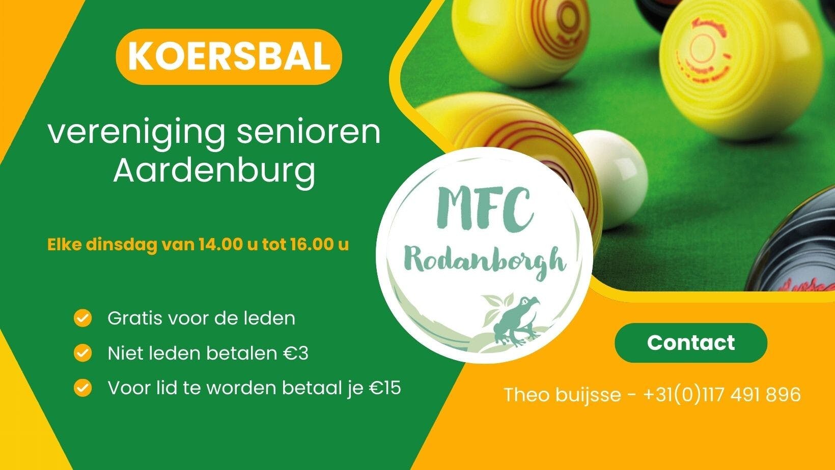 Koersbalmiddag in Aardenburg