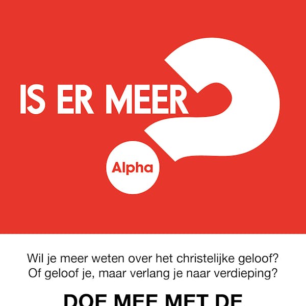 Uitnodiging: Alpha-cursus Westenholte, vanaf 5 februari 2026 in de Stinskerk