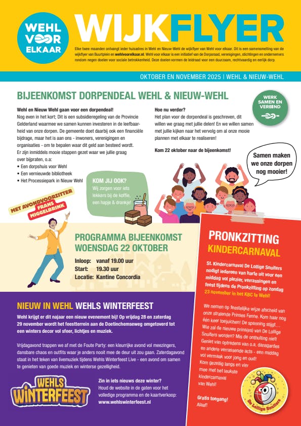 Wijkflyer editie september/oktober 2025