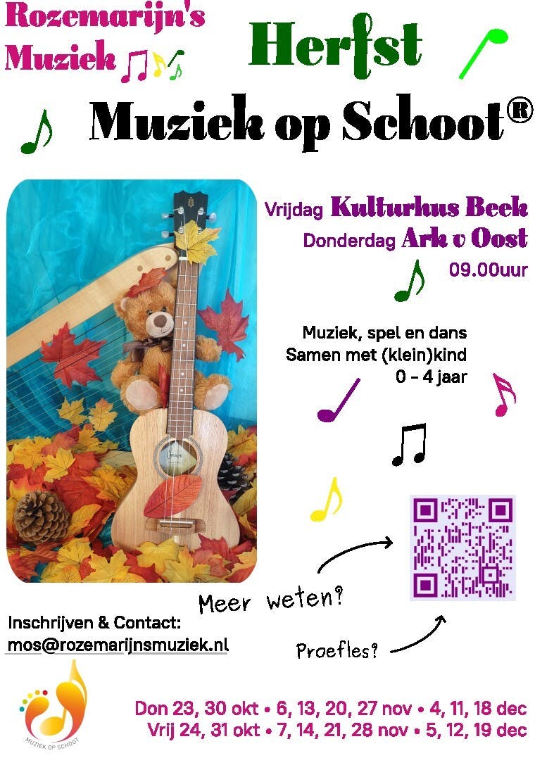 Muziek op Schoot® Herfst - Sinterklaas - Kerst!