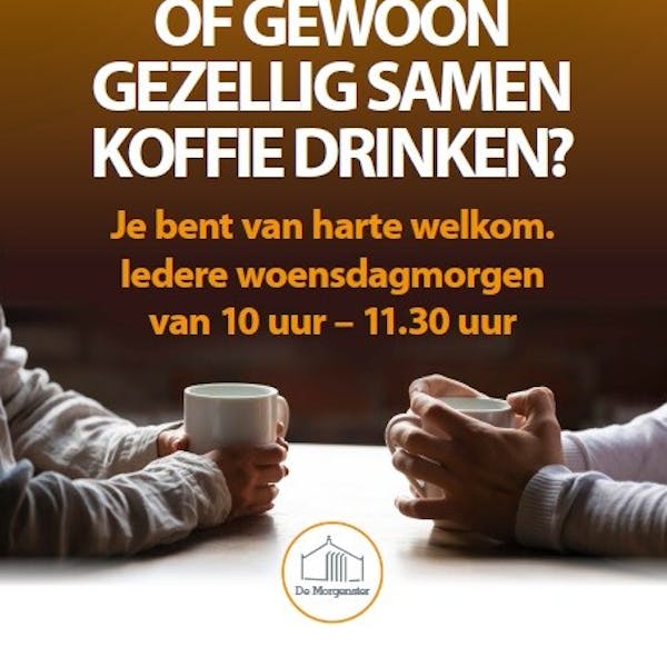 Koffie en stilte in De Morgenster