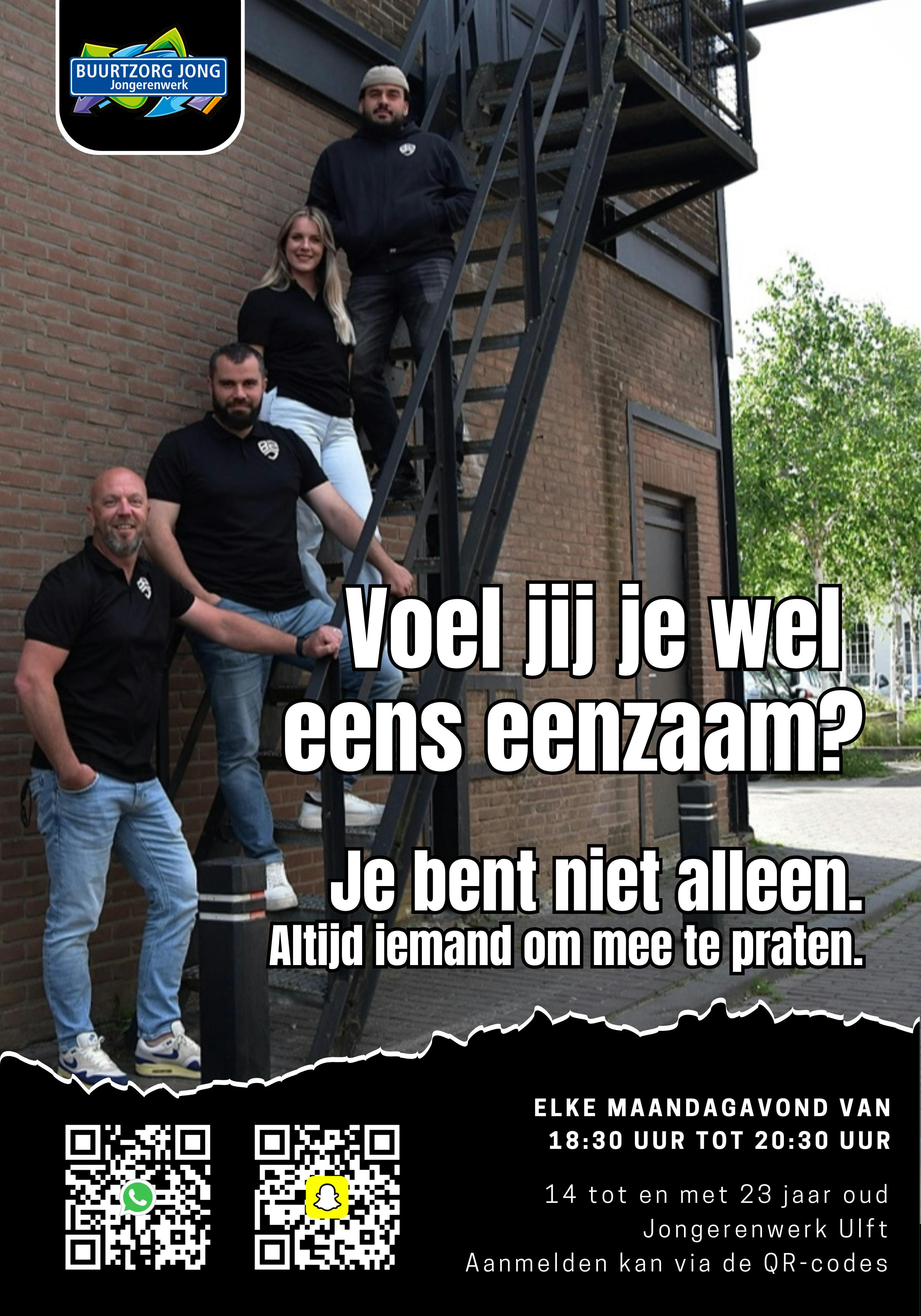 Voel jij je wel eens eenzaam? Je bent niet alleen.
