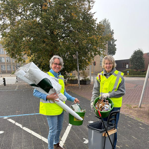 Zwerfafvalprikactie 1 oktober