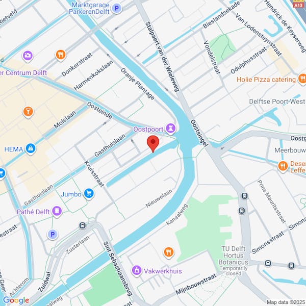 Melding bouw, het realiseren van een woonark, Zuidergracht 10 2611WH Delft