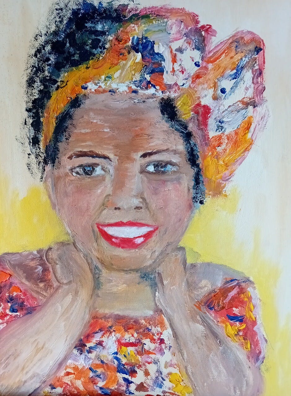 Expositie schilderijen van Hansi de Wildt