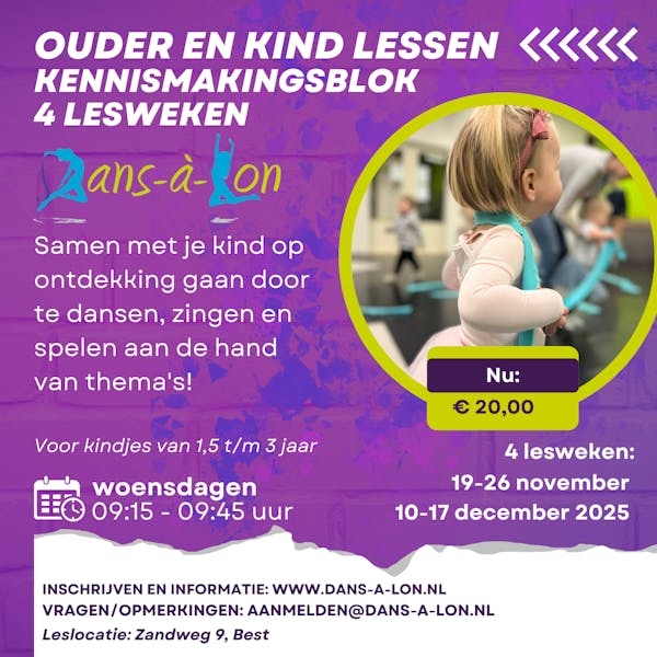 Ontdek de magie van Ouder & Kind Dansen!