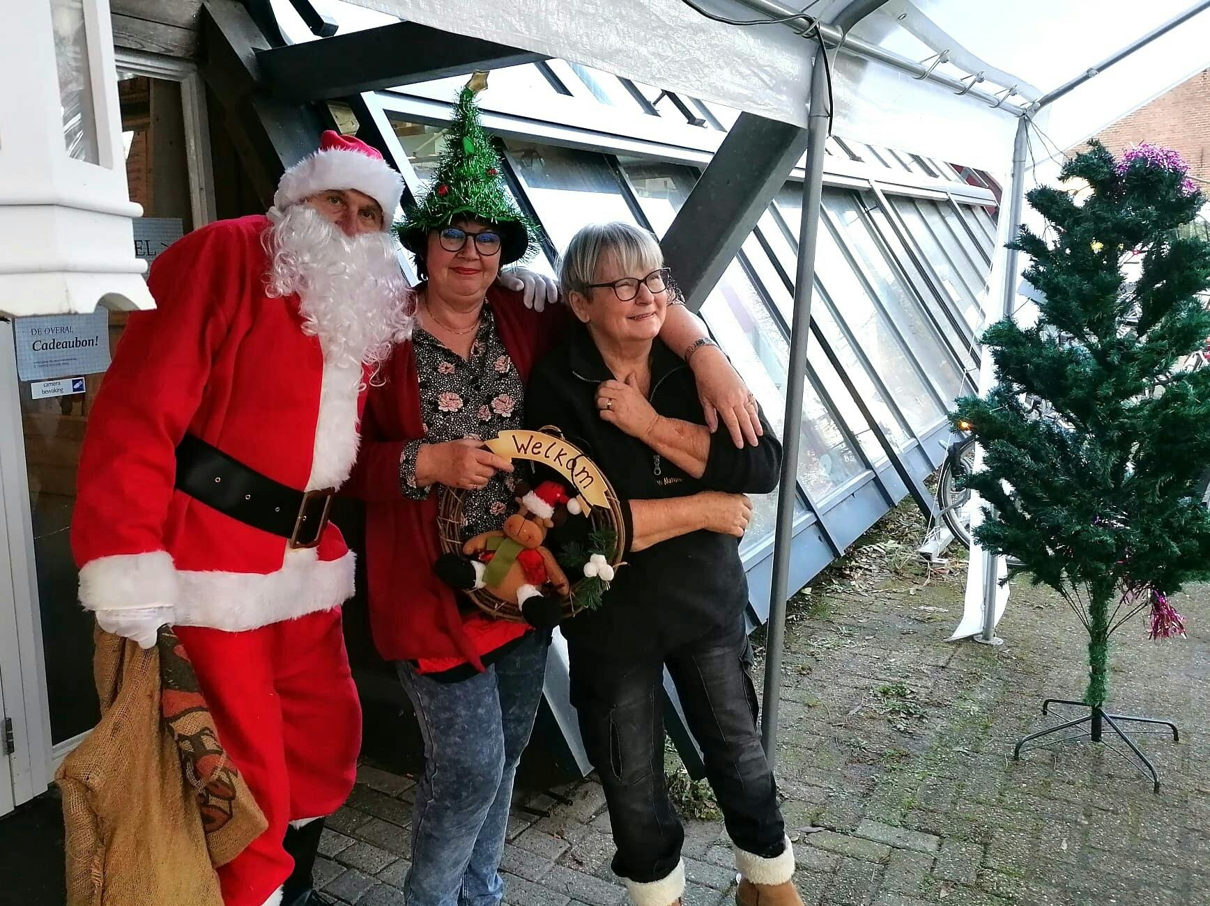 Kerstmarkt bij Stichting Overal