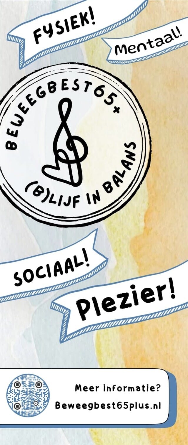 BeweegBest65+ combineert bewegen op muziek en gezellige sociale contacten