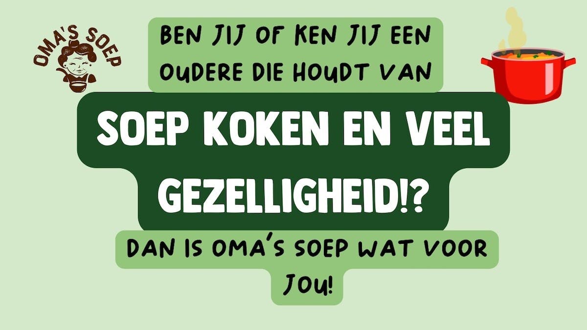 Gratis samen koken met studenten en ouderen!