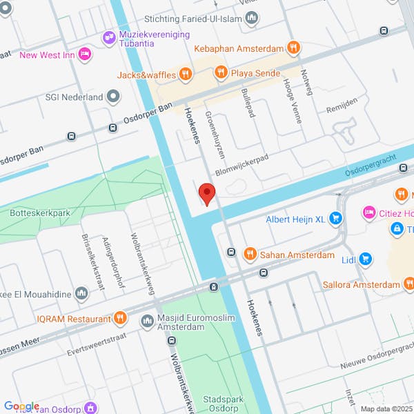 Aanvraag omgevingsvergunning Hoekenes 26 1068MT Amsterdam