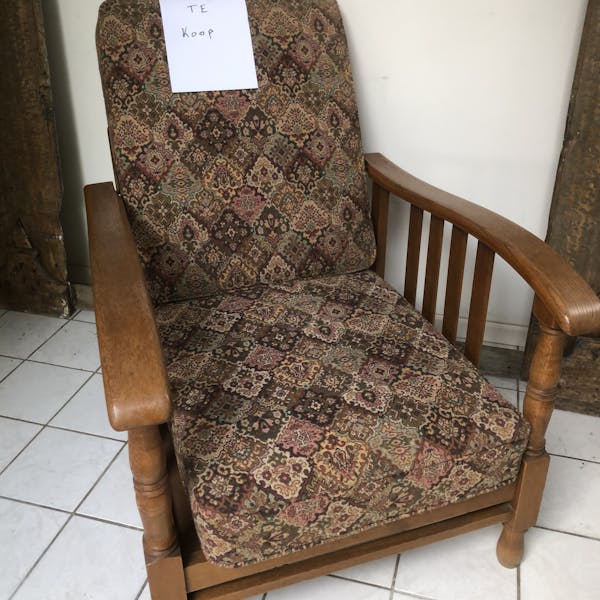 eiken fauteuil