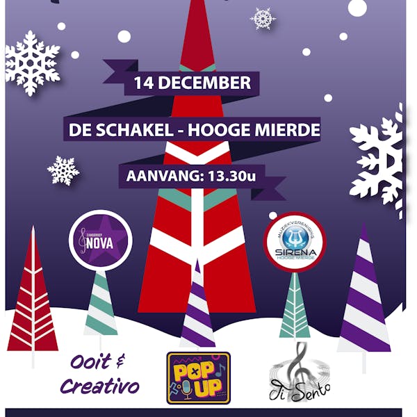 Muzikaal kerstevenement in Hooge Mierde