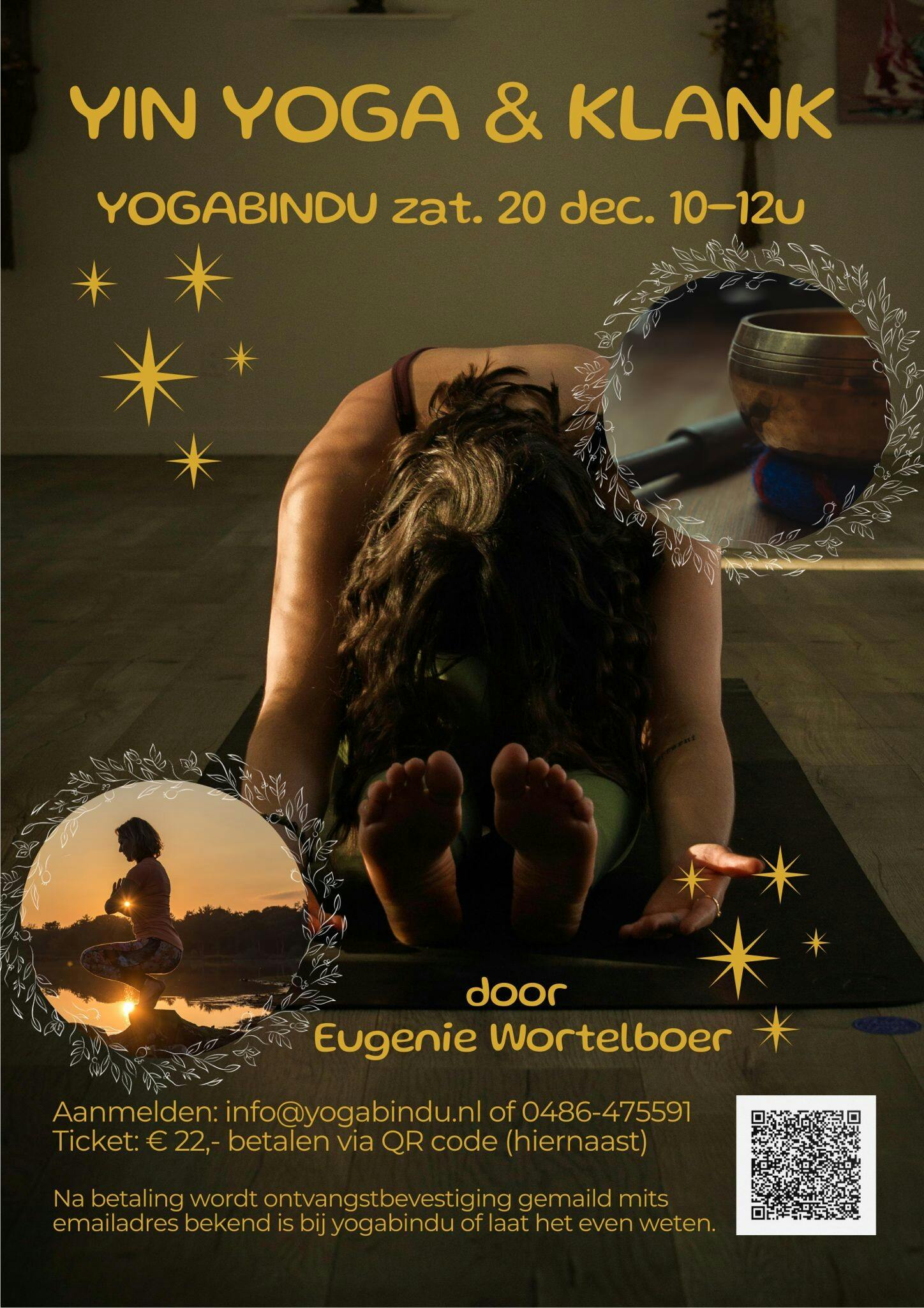 Kerst-Special Yin Yoga met klank