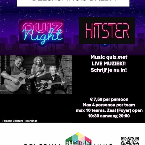 Nog 11 kaartjes voor hitster pubquizz