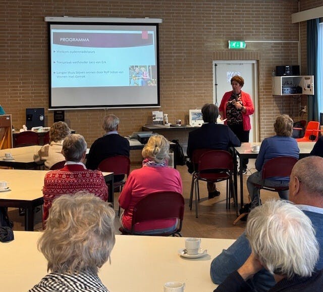 Veel belangstelling voor eerste bijeenkomst levensloopbestendig wonen