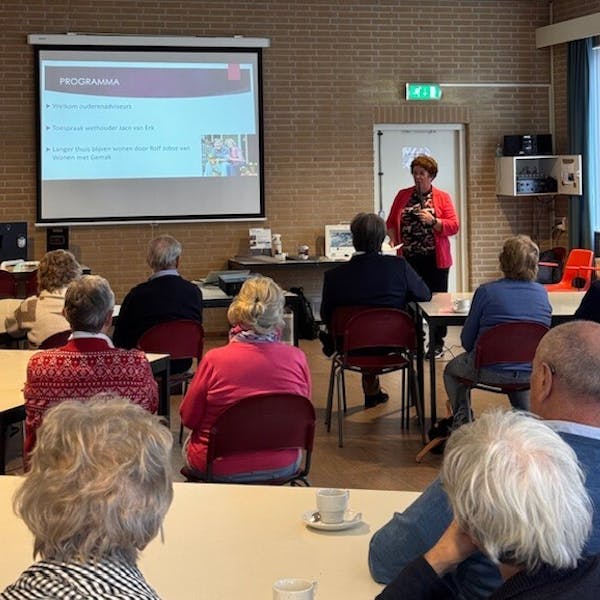Veel belangstelling voor eerste bijeenkomst levensloopbestendig wonen