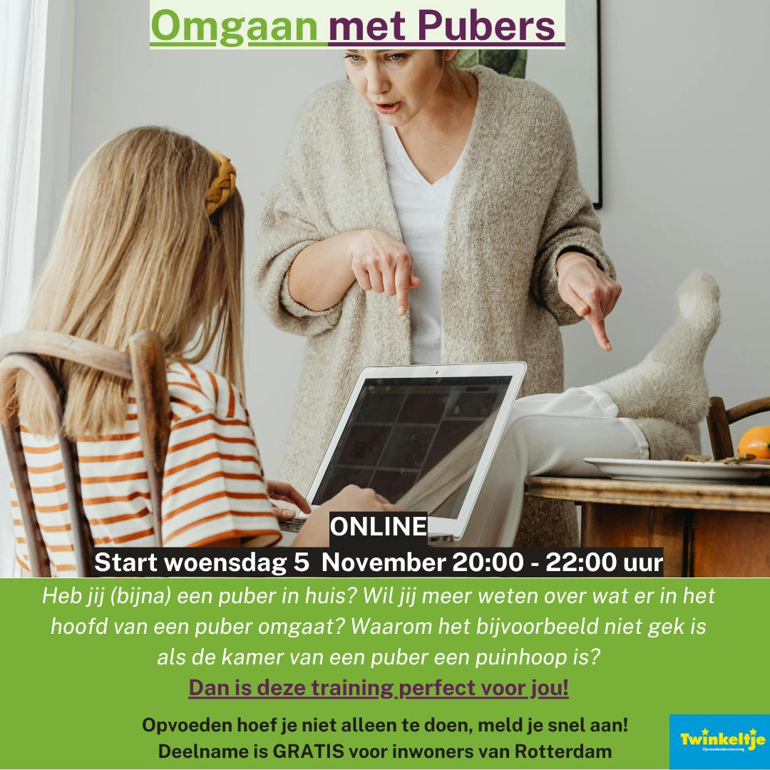 Leer nog beter omgaan met je puber...