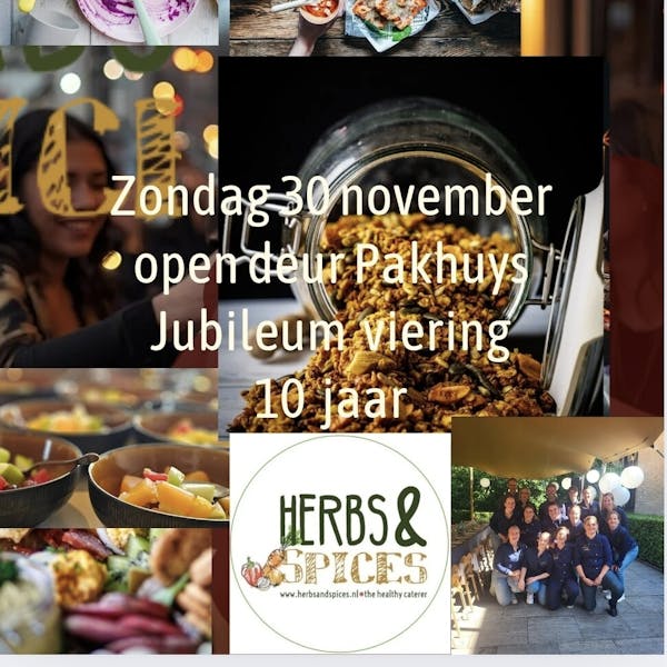 Vier samen 10 jaar Herbs & Spices