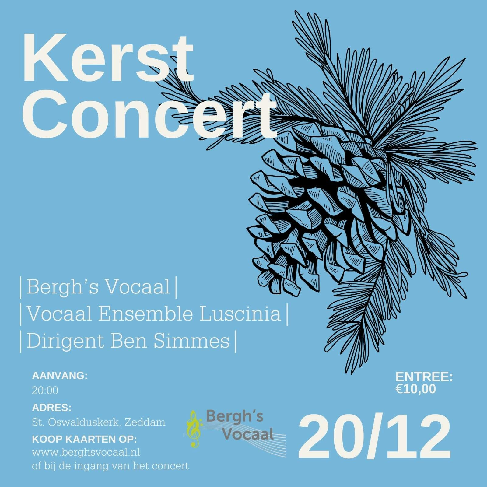 Kerstmagie met Bergh's Vocaal