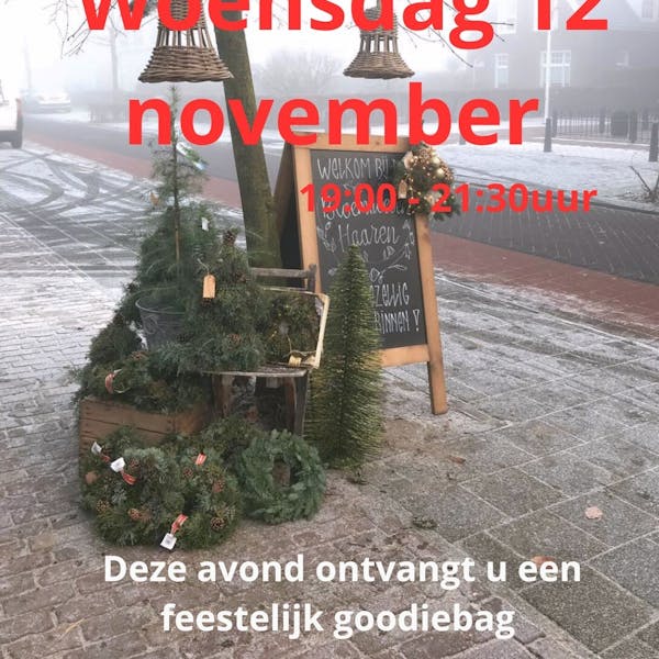 Beleef de kerstsfeer in Haaren