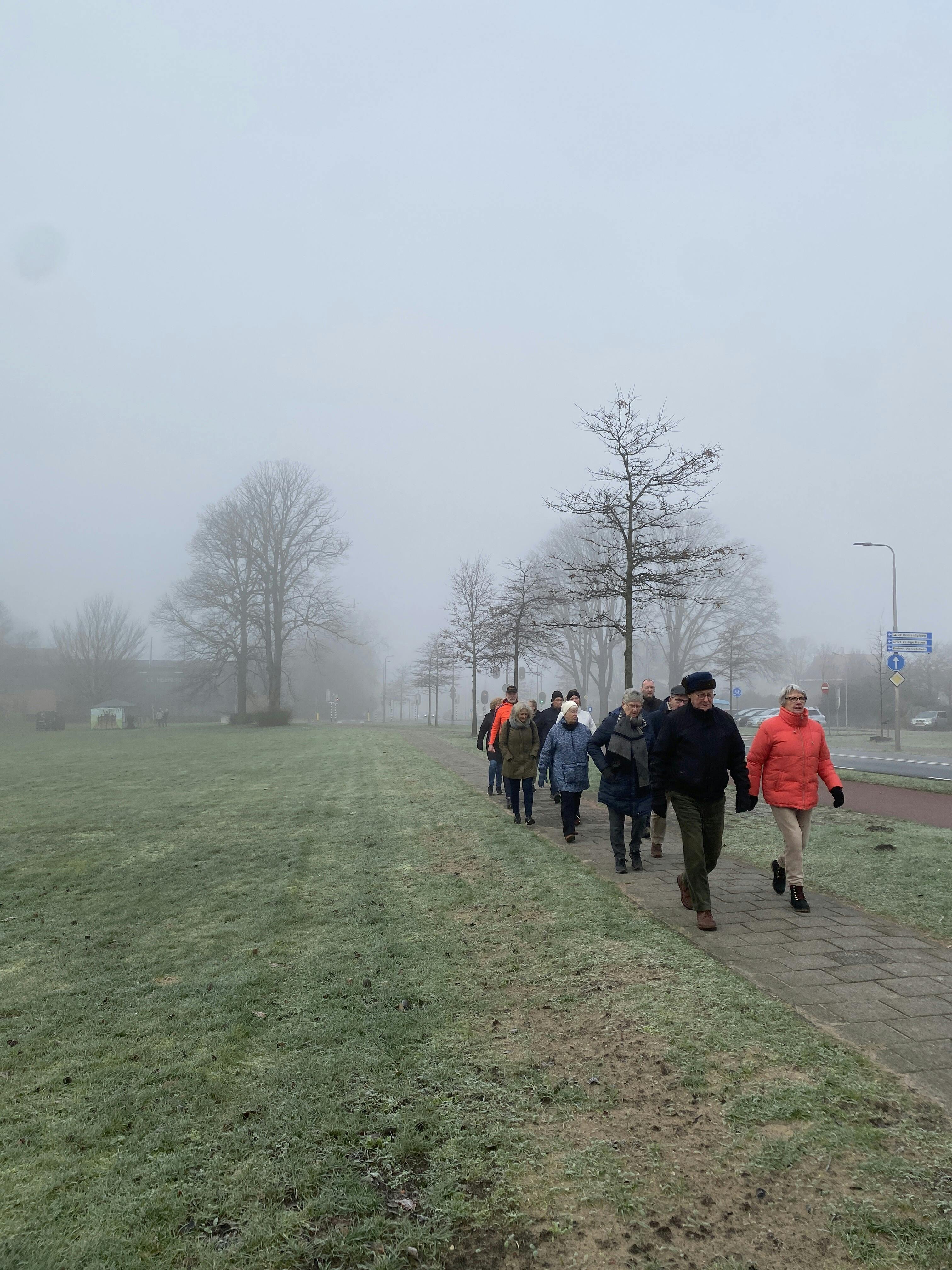 Start samen de winter wandeluitdaging