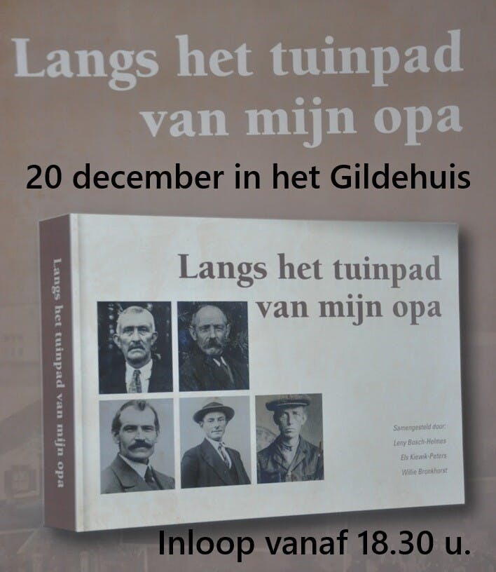 Boekpresentatie 'Langs het tuinpad van mijn opa'