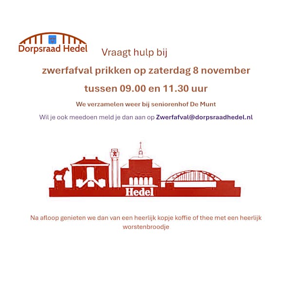 Na de paardenmarkt is het tijd om zwerfvuil te prikken