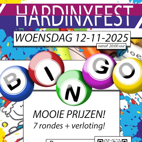 Speel mee op de bingo avond