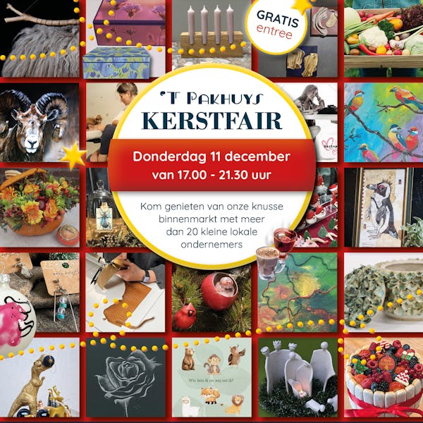 Ontdek lokale schatten tijdens de Kerstfair