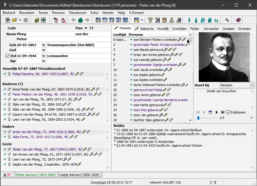 Workshop Aldfaer voor je stamboom