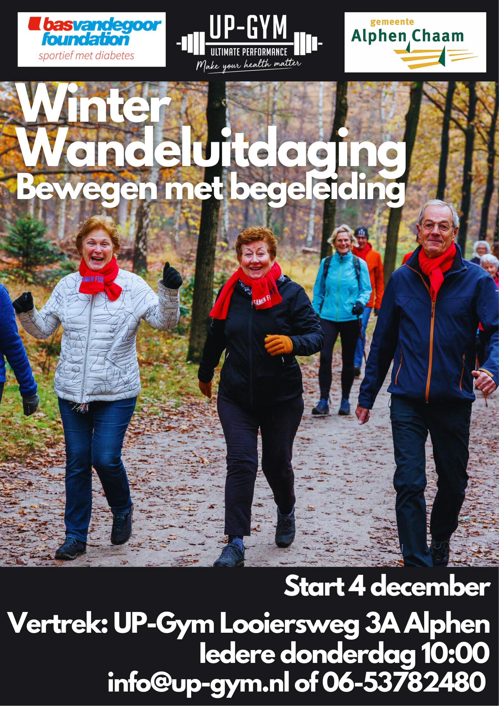 12-Weekse Winter Wandeluitdaging in Alphen: Samen in beweging tijdens de donkere maanden