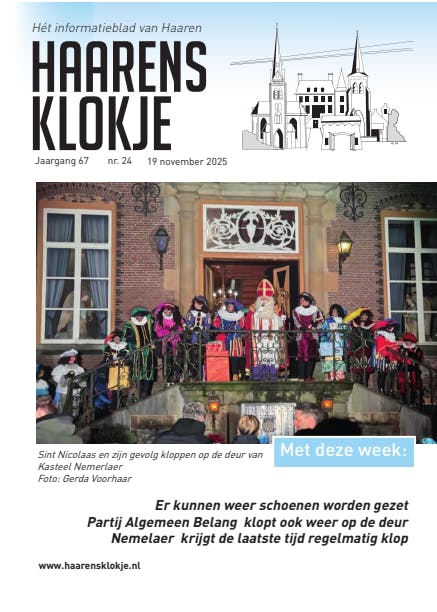 Haarens Klokje 19 november 2025