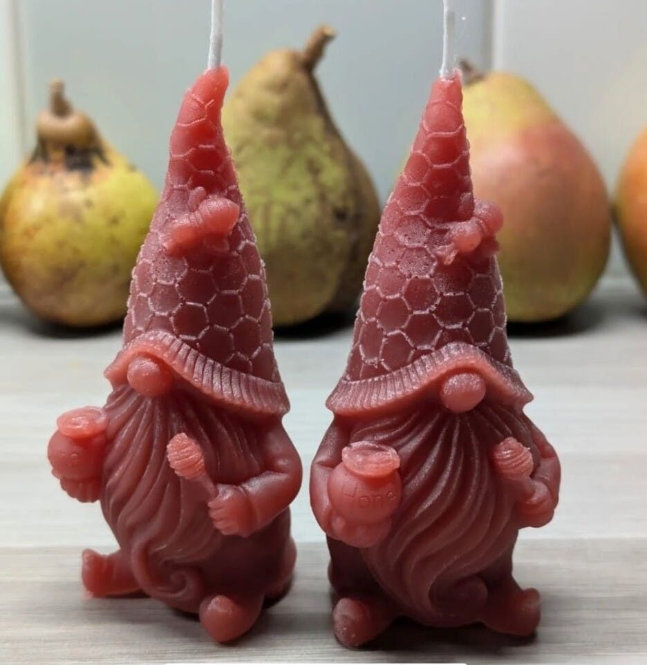 Gnoom kaarsjes "Honingpot"