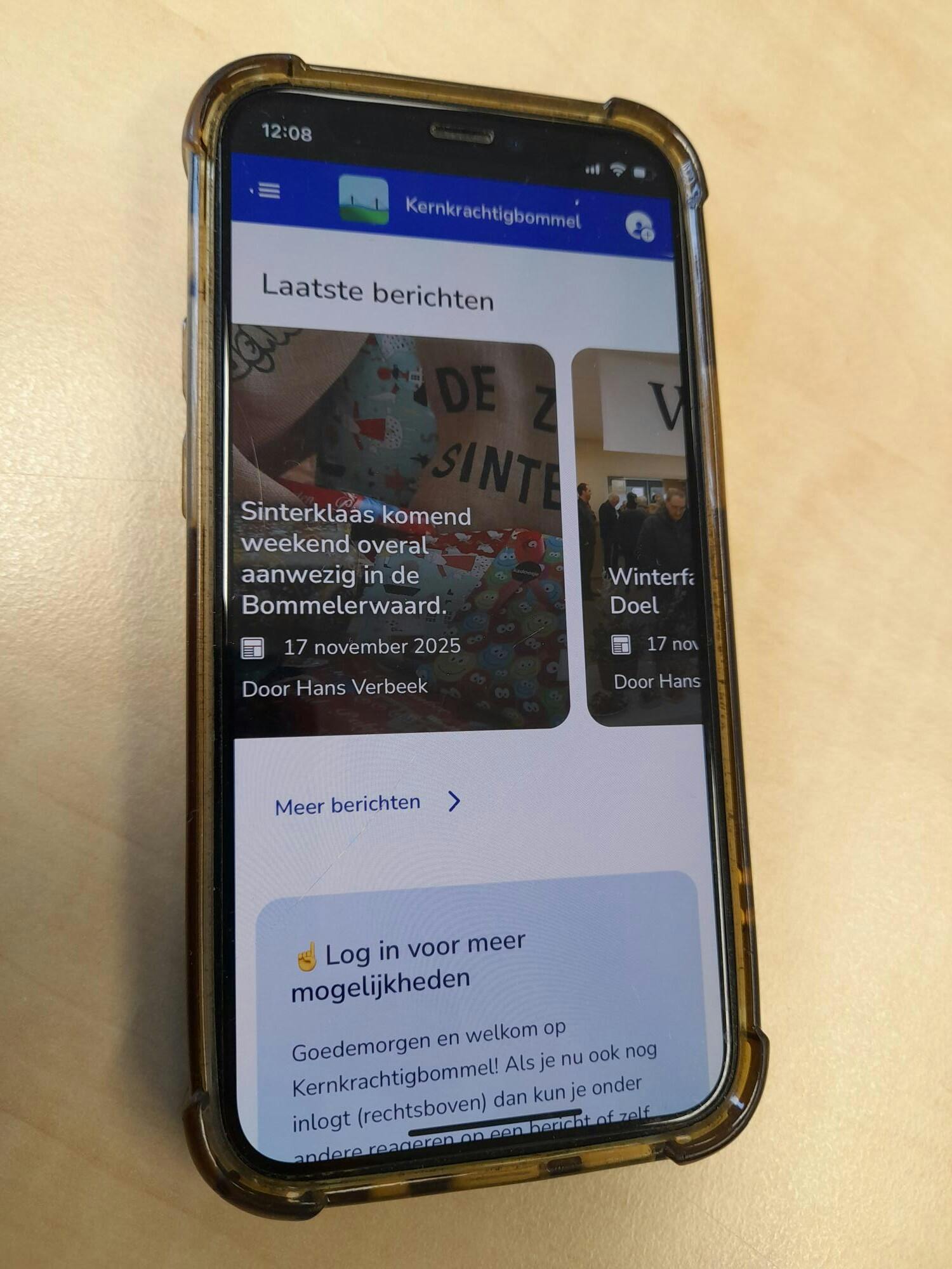 Kernkrachtigbommel makkelijk op jouw mobiel!