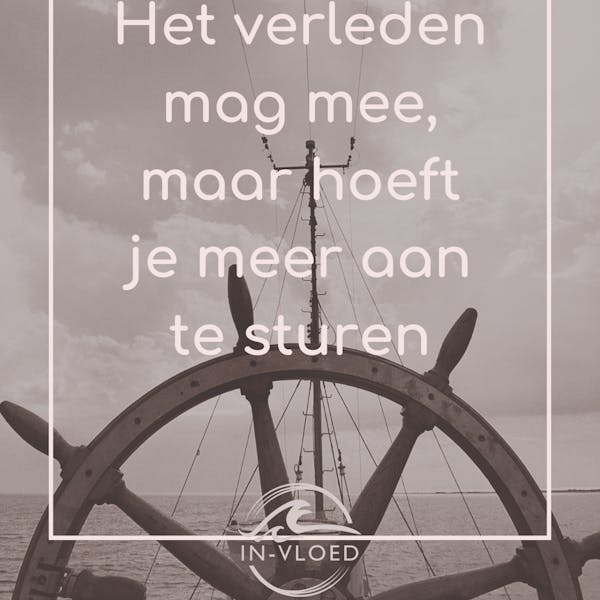 Niet meer het verleden aan het stuur....