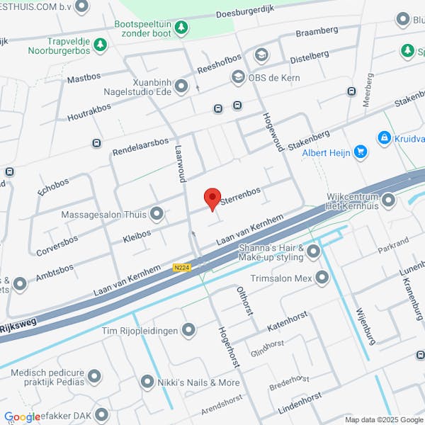 Geaccepteerd, Melding, Sterrenbos 53 Ede, het kappen van 1 els.