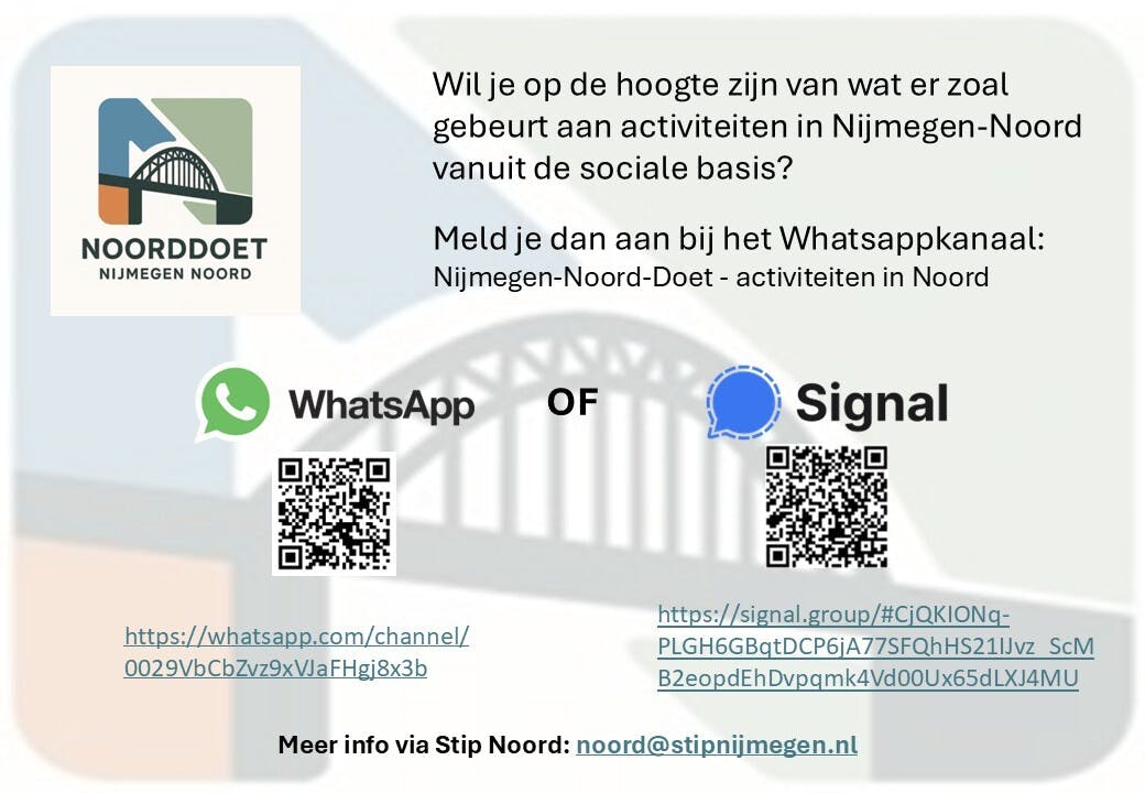 NoordDoet - op de hoogte van wat er gebeurt in Nijmegen-Noord