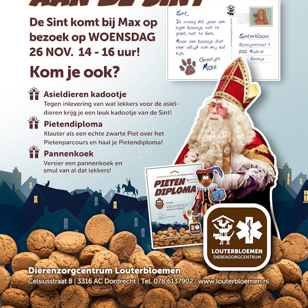 Sint ontmoet de dieren!