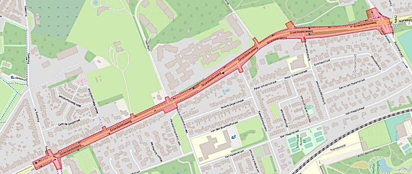 Werkzaamheden deel Groesbeekseweg van 18 november tot en met 19 december