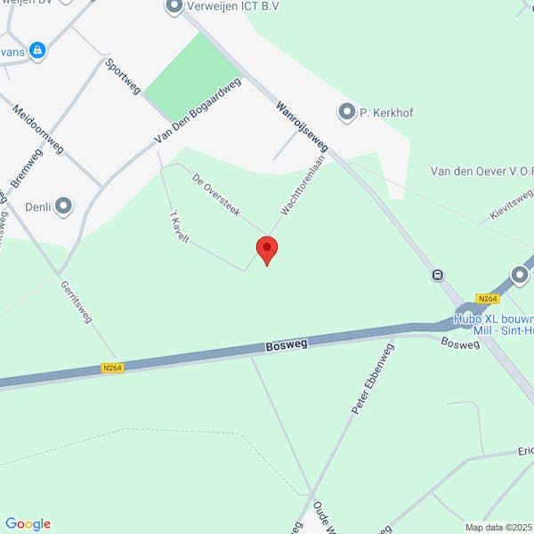 omgevingsvergunning verleend voor het bouwen van een woning en het aanleggen van een uitrit Wachttorenlaan 6 Mill