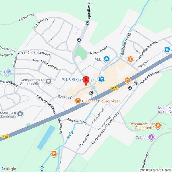 Toestemming voor het gebruik van een exploitatievergunning (toevoeging leidinggevenden) aan Markt 7 te Gulpen