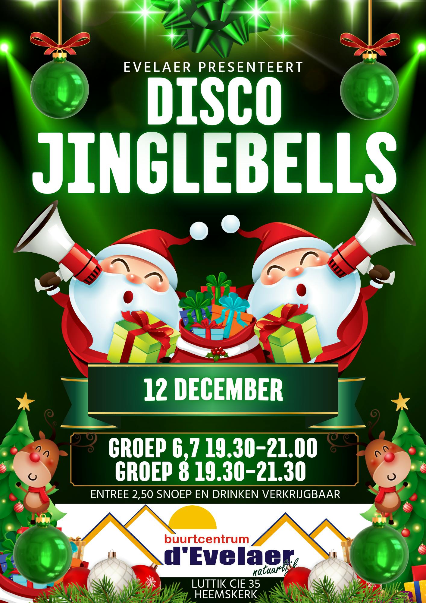 Kerst disco Jinglebells