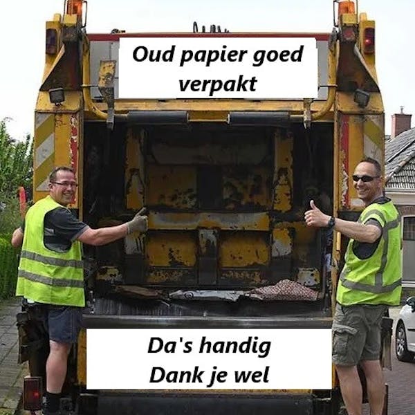 Sluit je aan bij ons papierrecyclingteam